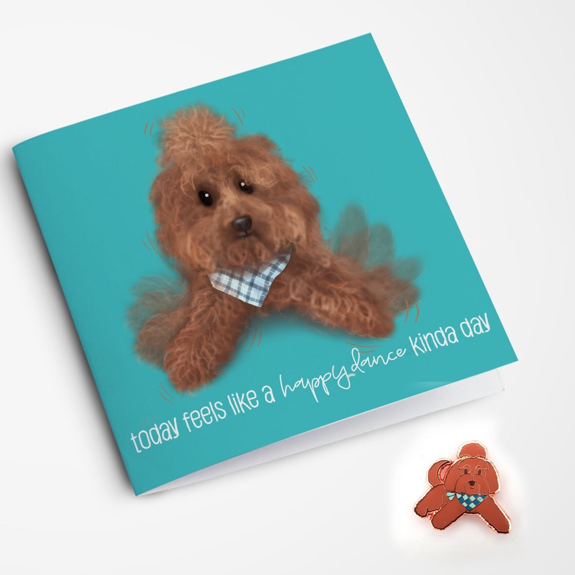 Josh the Golden Doodle - Birthday Greeting Card, Greeting Cards/Postcards, Greeting & Note Cards