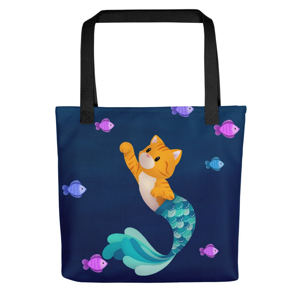 Purrman Jude Tote bag, Bags, Shopping Totes