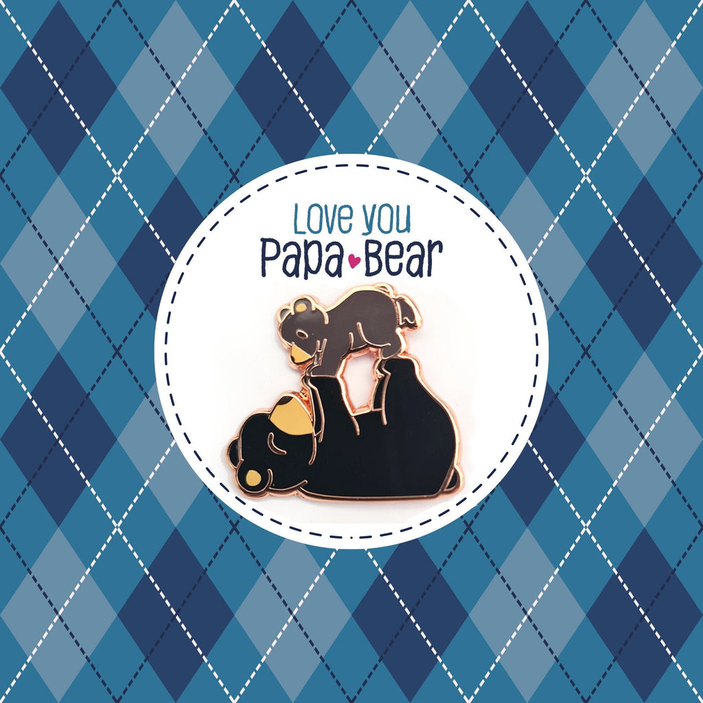 Papa Bear Fathers Day Greeting Card, Greeting Cards/Postcards, Greeting & Note Cards