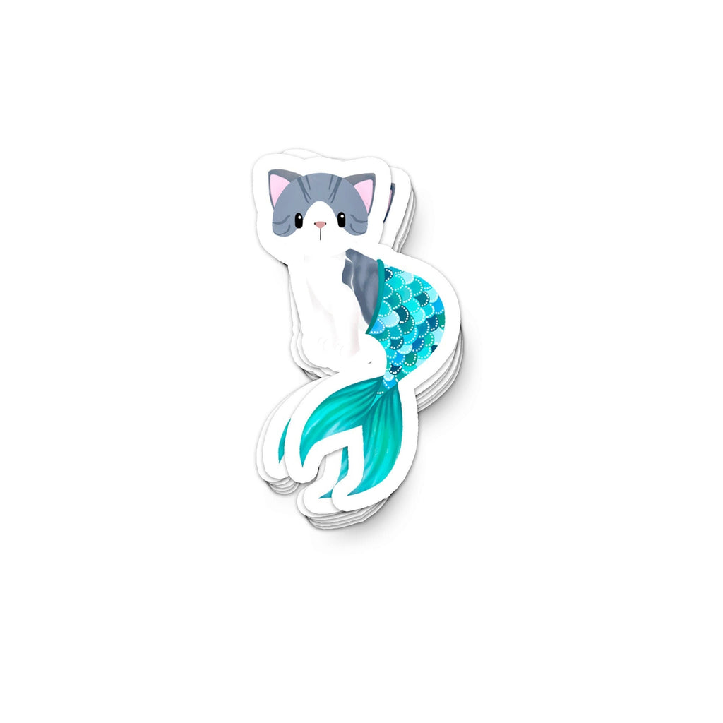 Purrmaid - Vinyl Sticker, Stickers, Decorative Stickers