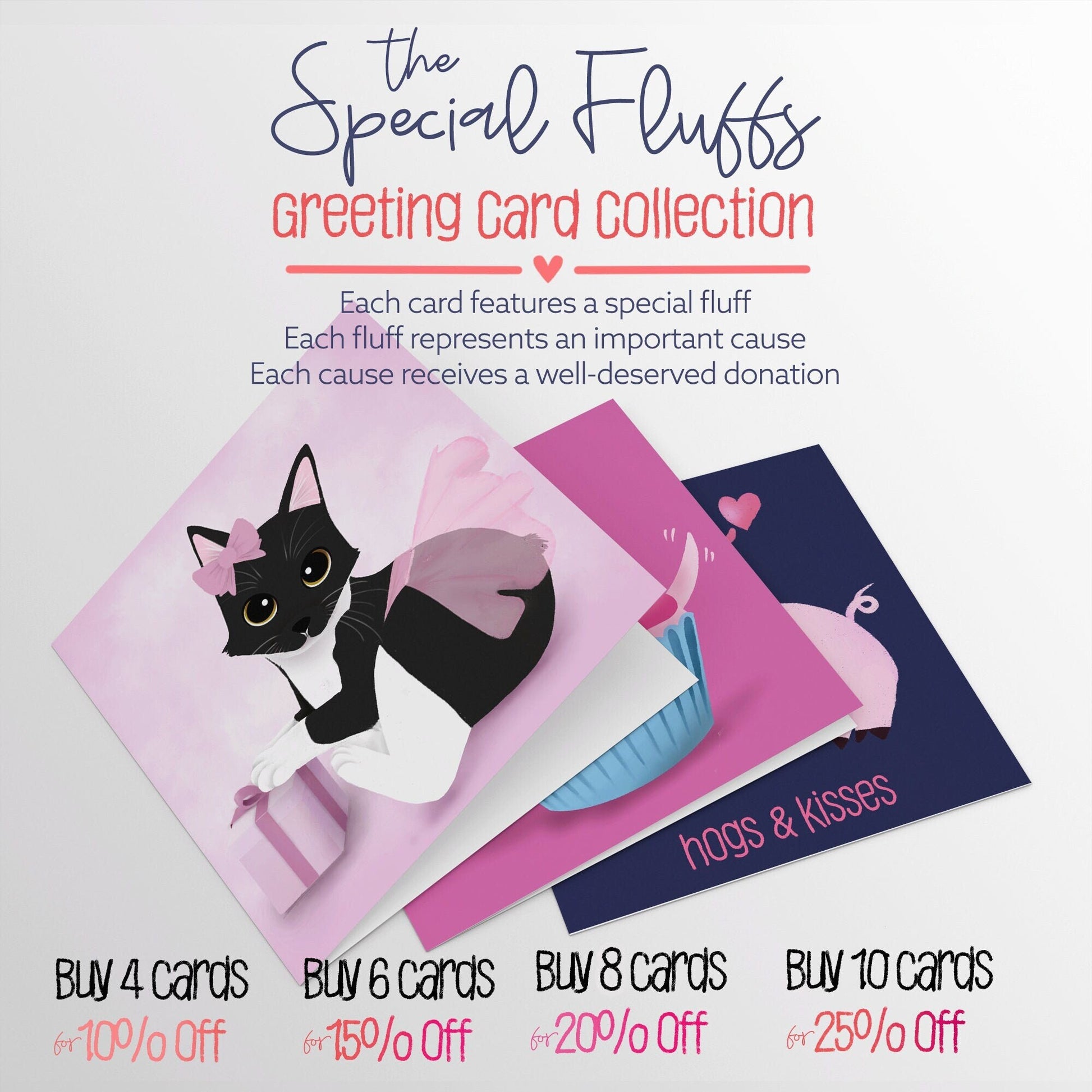 Rain the Manx Cat - Birthday Greeting Card, Greeting Cards/Postcards, Greeting & Note Cards