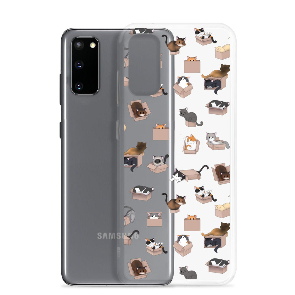 Kitty in a Box Samsung Case, Phone Cases, Mobile Phone Cases