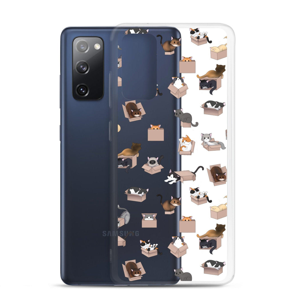 Kitty in a Box Samsung Case, Phone Cases, Mobile Phone Cases