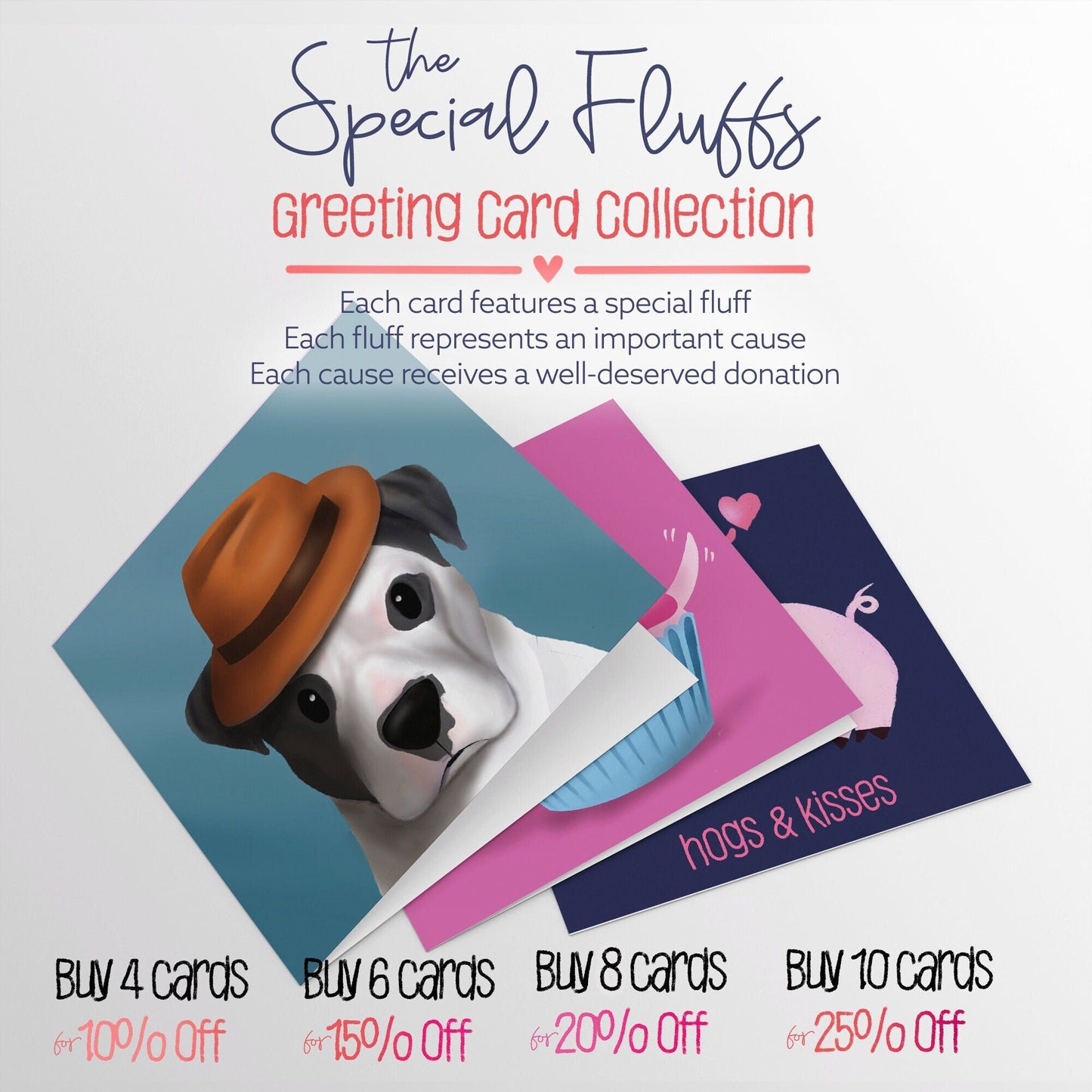 Baals the Pit Bull - Any Occasion Greeting Card, Greeting Cards/Postcards, Greeting & Note Cards