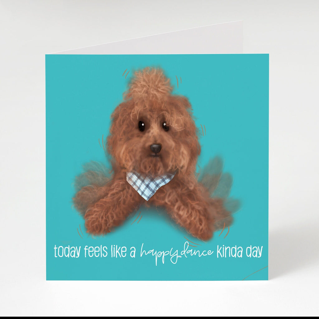 Josh the Golden Doodle - Birthday Greeting Card, Greeting Cards/Postcards, Greeting & Note Cards