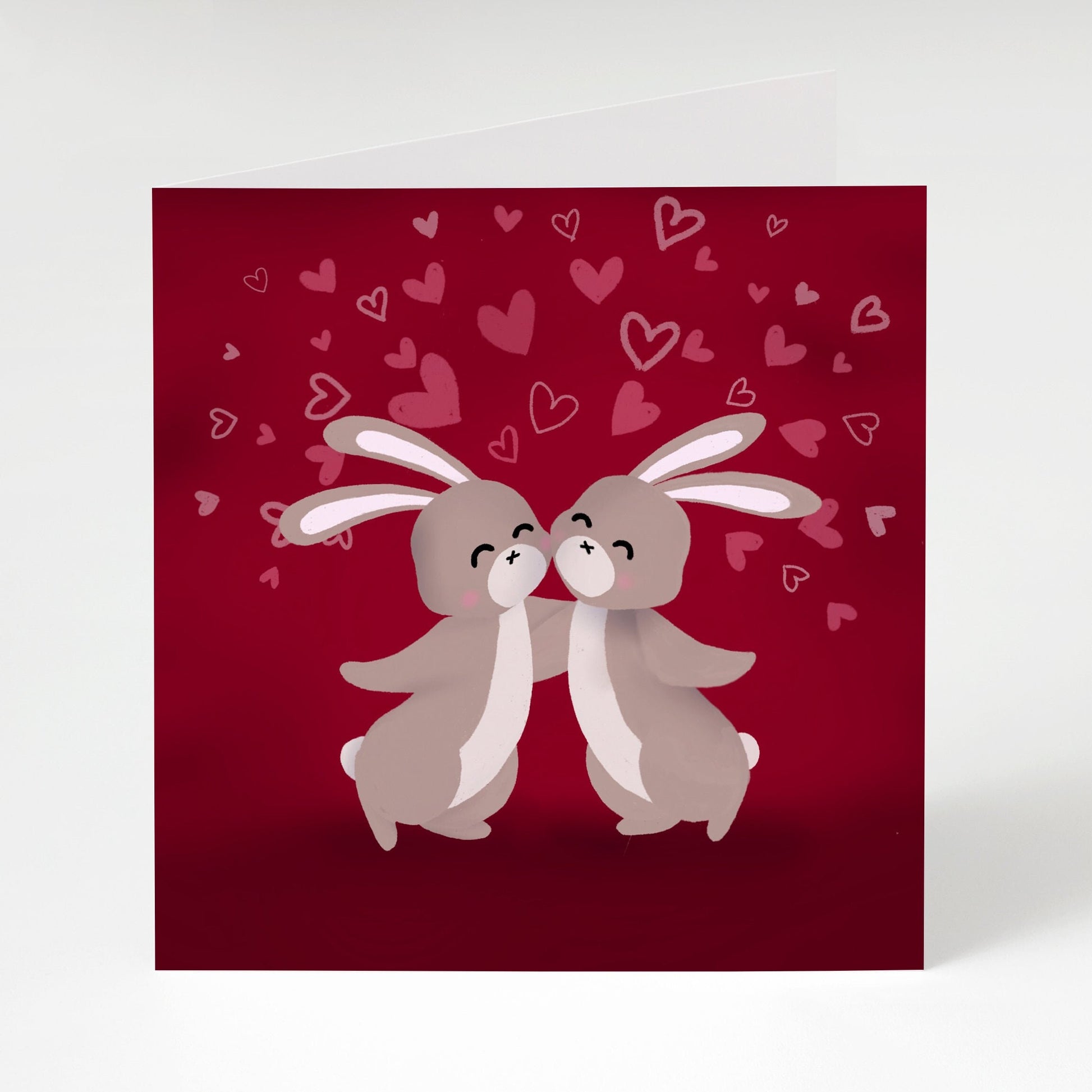 Valentines/Galentines Day Card - Bunny Love - Greeting Card, Greeting Cards/Postcards, Greeting & Note Cards