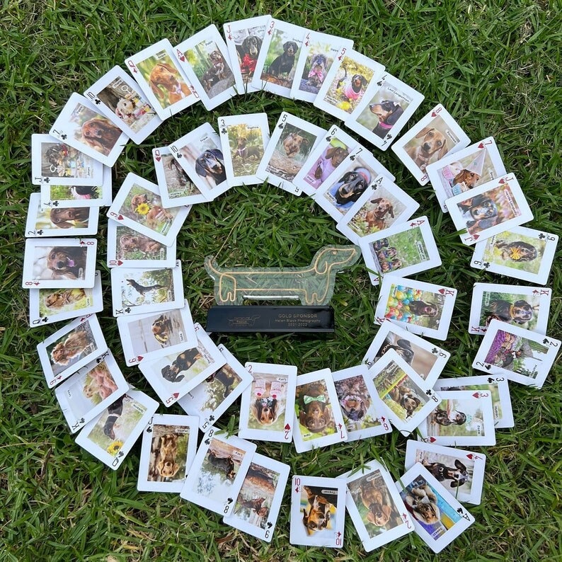 Dachshund Card Deck - &quot;52 Dachshunds of Melbourne&quot; Playing Cards, Helen Black Photography, Miscellaneous,