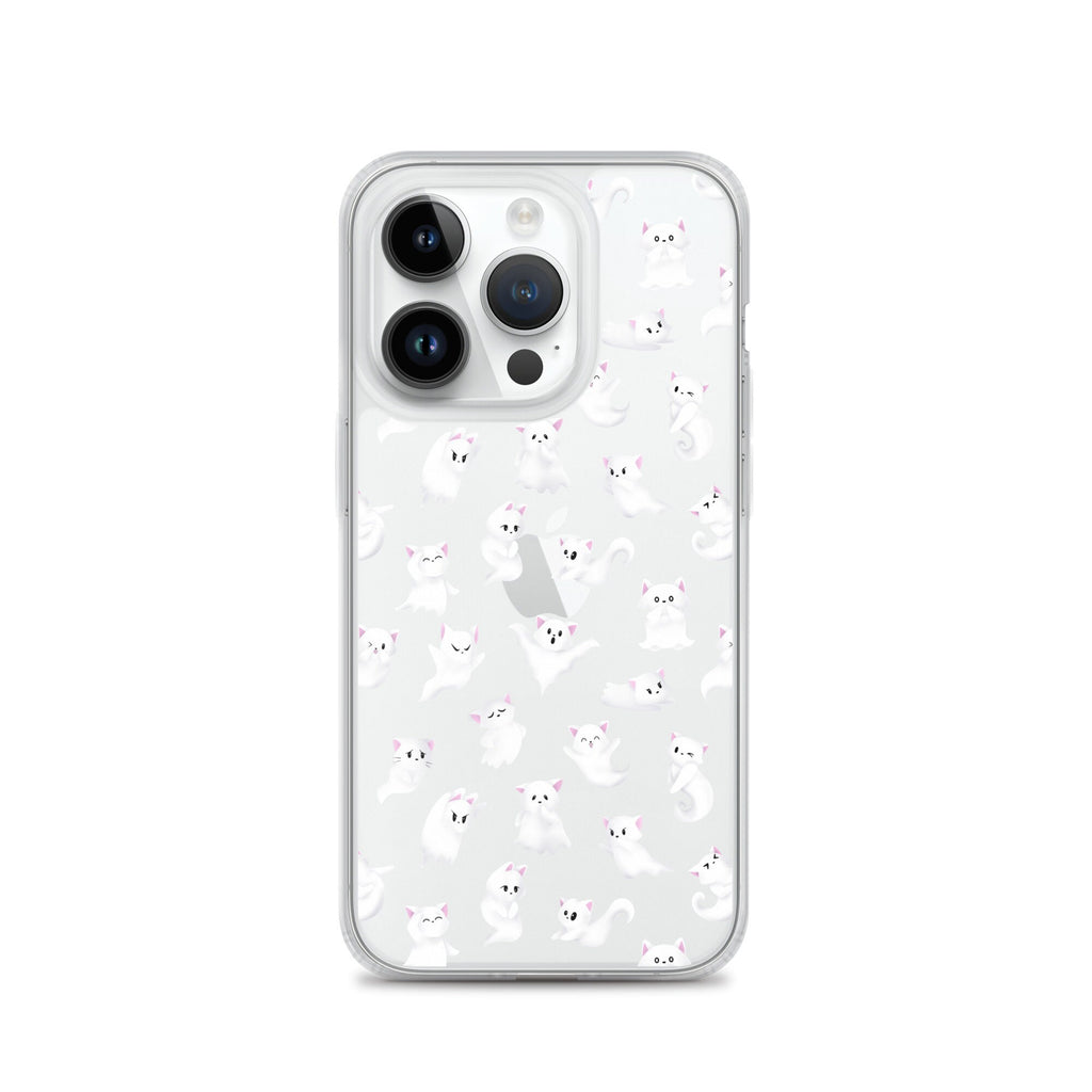 Ghost Kitties - Clear Case for iPhone®