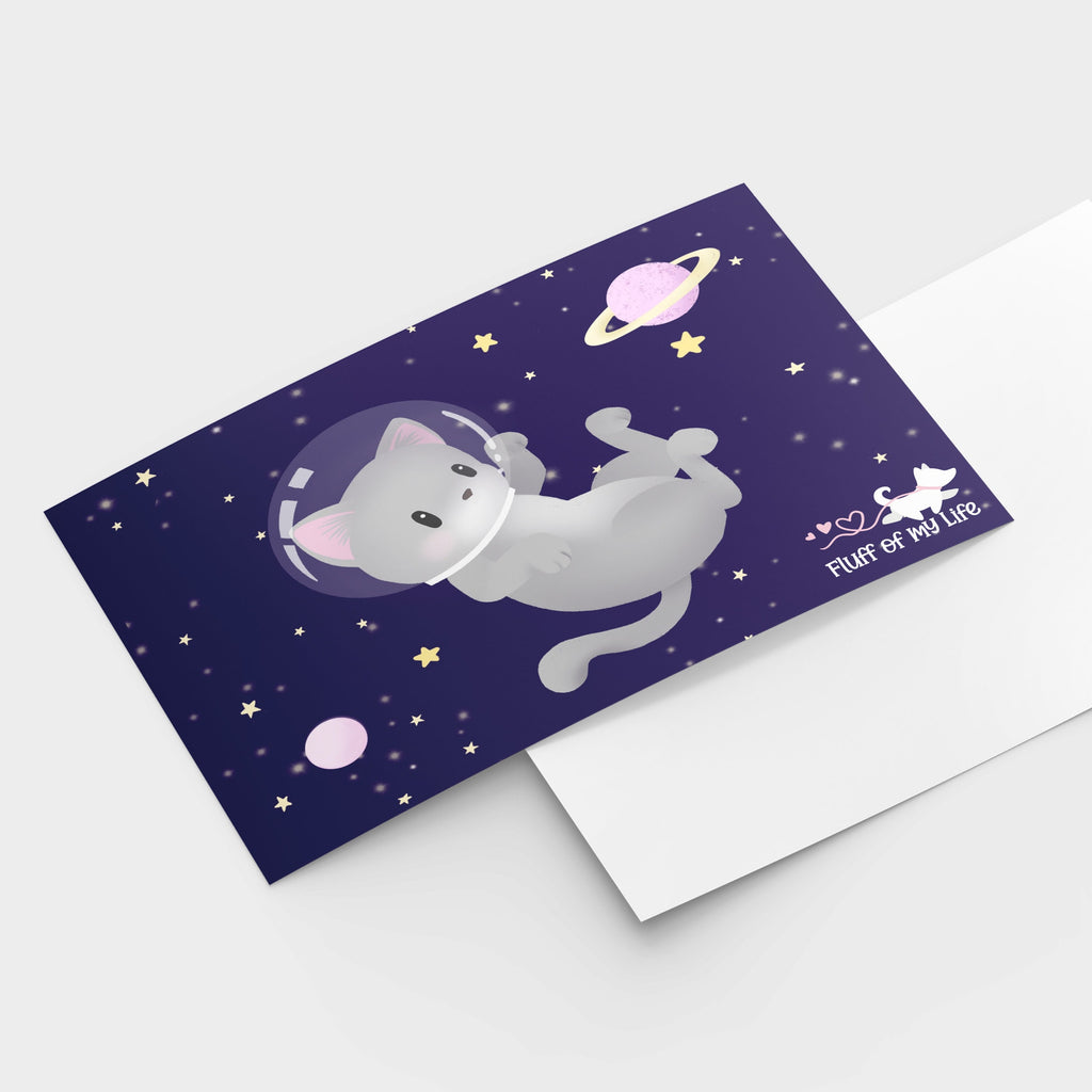 Space Kitty Postcard