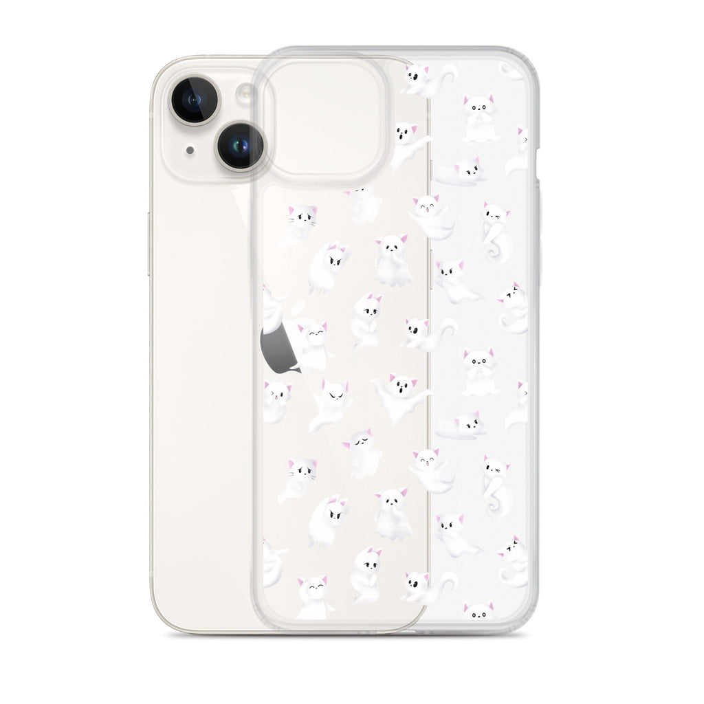 Ghost Kitties - Clear Case for iPhone®