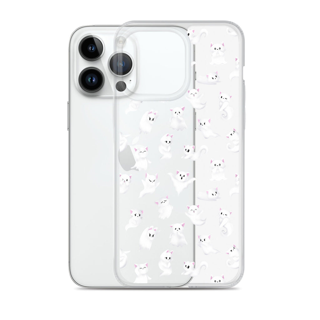 Ghost Kitties - Clear Case for iPhone®