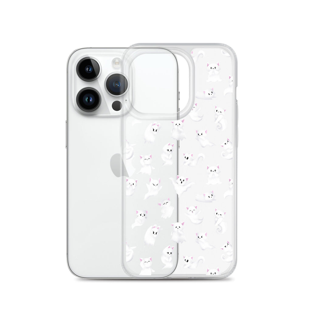 Ghost Kitties - Clear Case for iPhone®