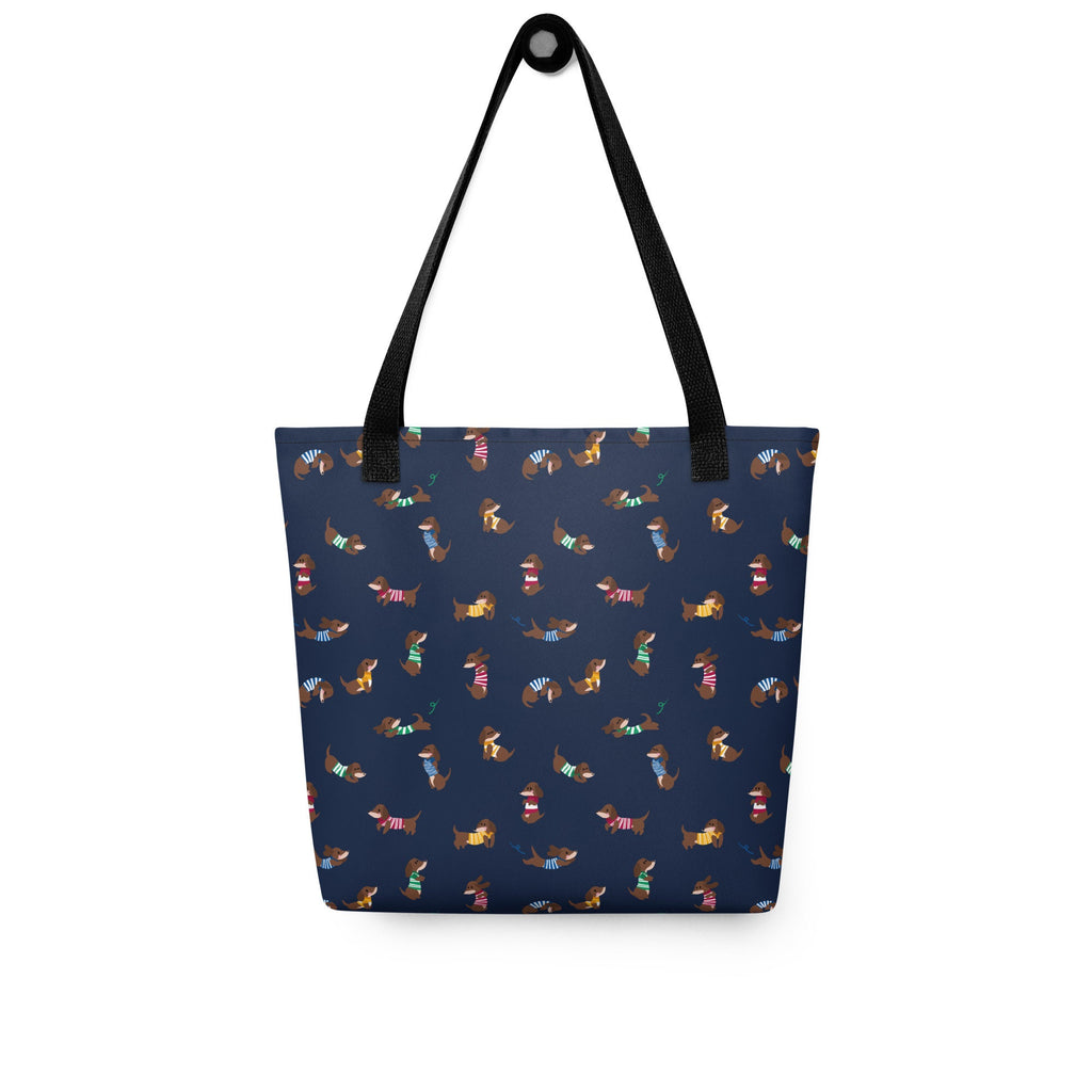 Dachshunds in Stripey Jumpers Tote bag