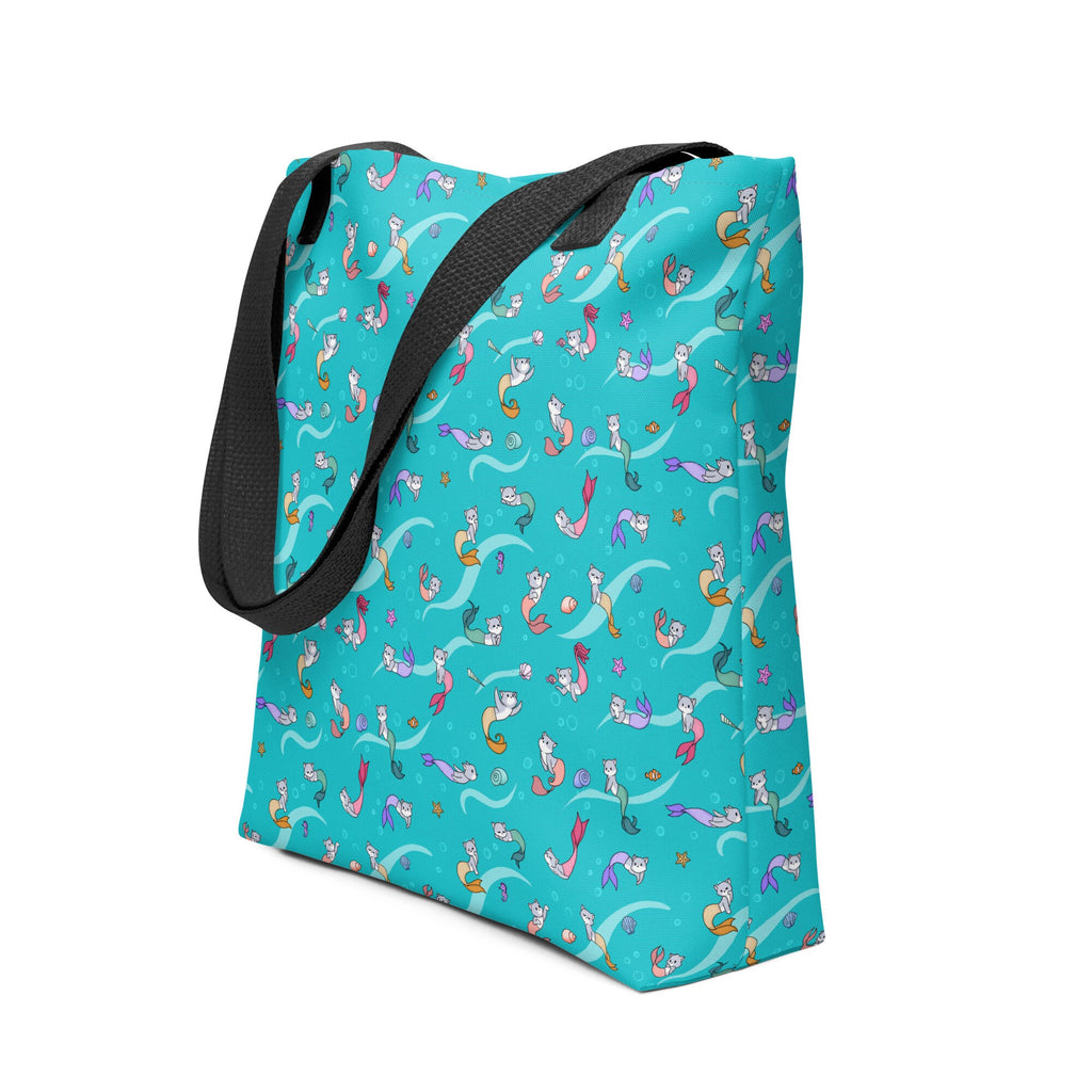 Purrmaid Pattern Tote bag