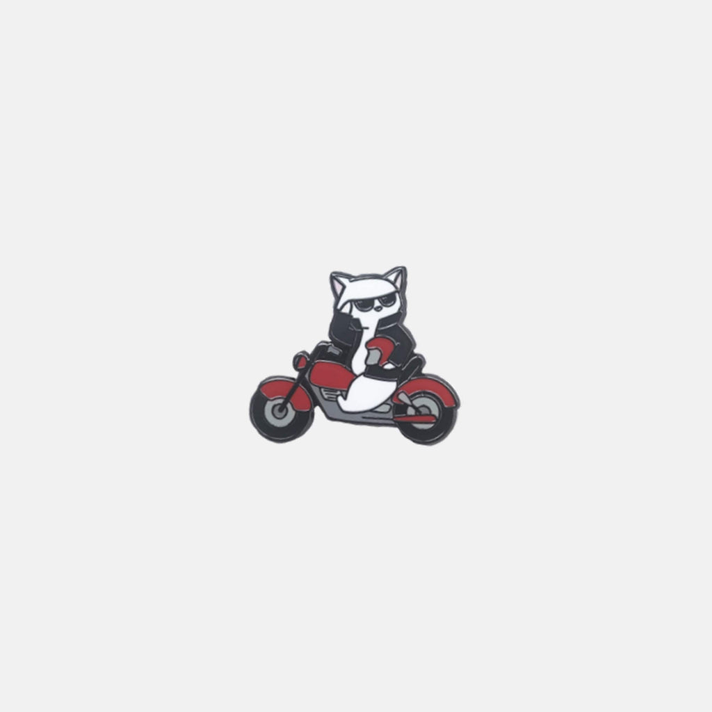 Cool Cat Ridin' Pin