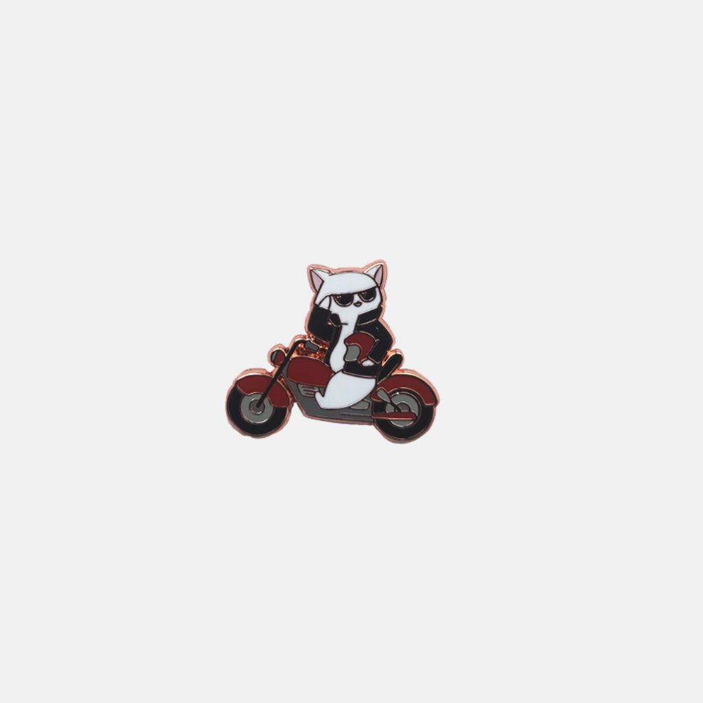 Cool Cat Ridin' Pin