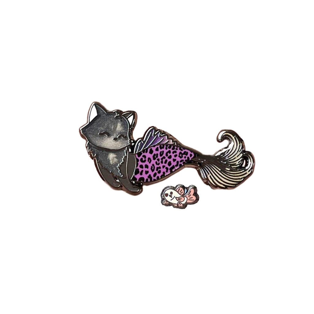 Purrmaid Scooty Pin