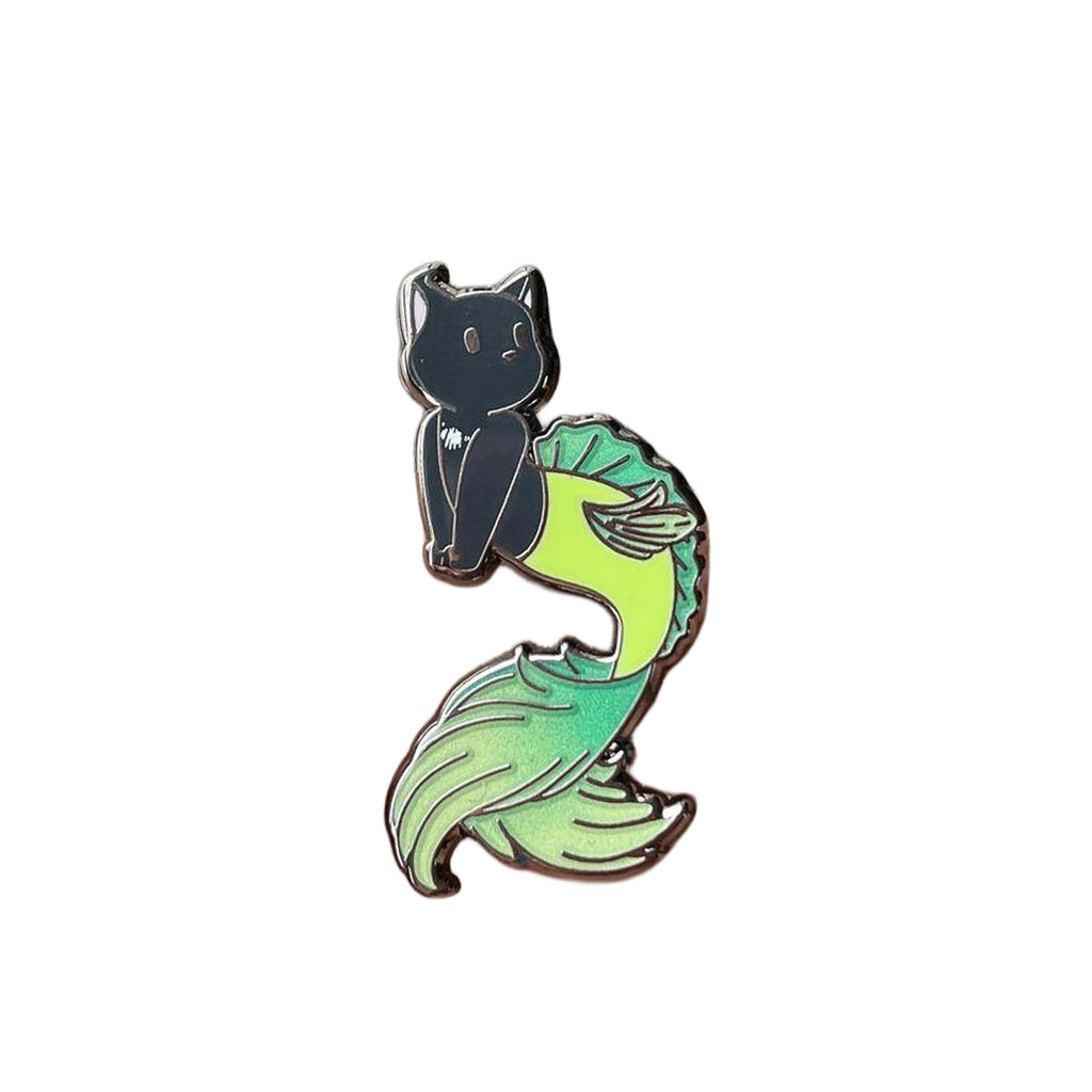 Purrman Oats Pin