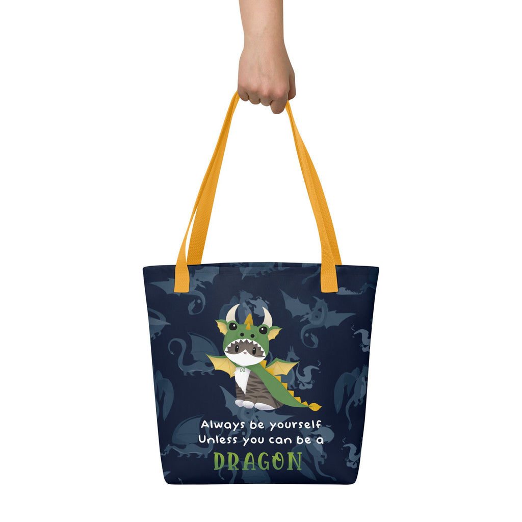 Jack the Dragon Kitty Tote bag