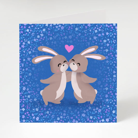 Bunny Love - Greeting Card