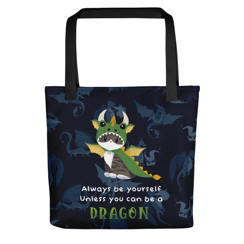 Jack the Dragon Kitty Tote bag