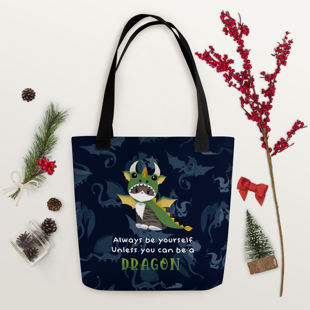 Jack the Dragon Kitty Tote bag