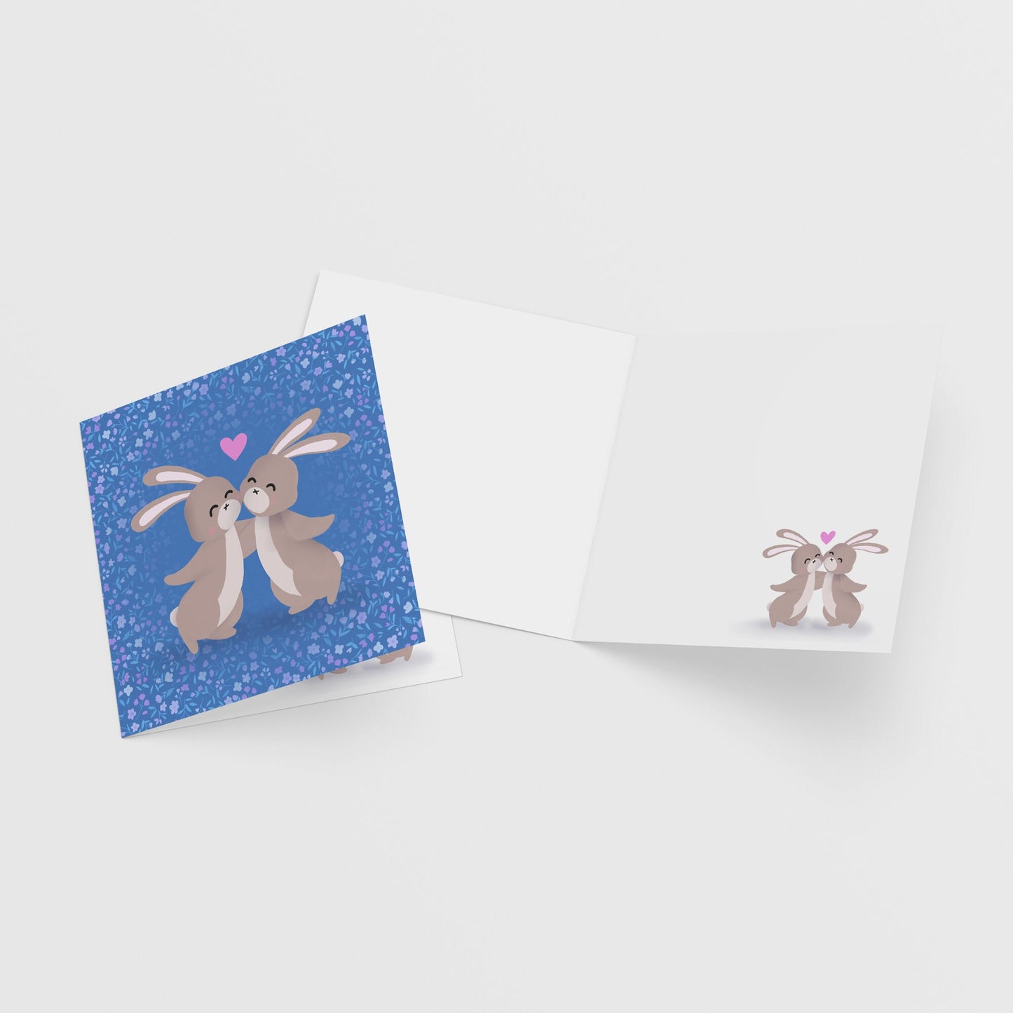 Bunny Love - Greeting Card