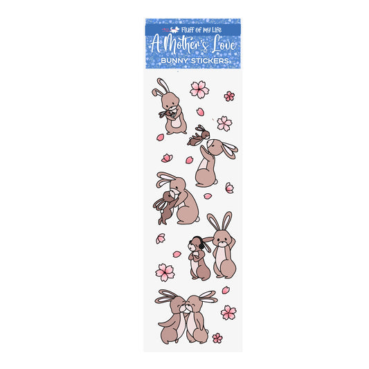 Sticker Sheet - A Mother's Love Bunnies