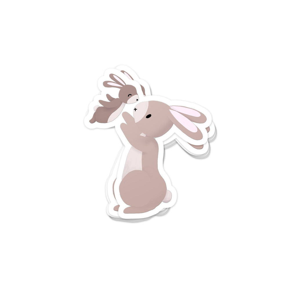 A Mother&#39;s Love Bunnies, Mother & Baby Sticker (#2 of 5), , Decorative Stickers