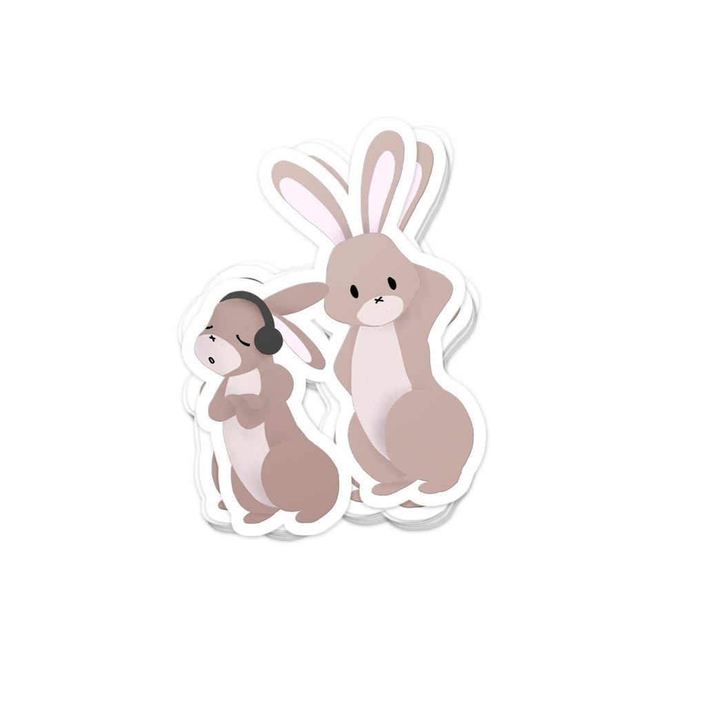 A Mother&#39;s Love Bunnies, Mother & Baby Sticker (#4 of 5), , Decorative Stickers