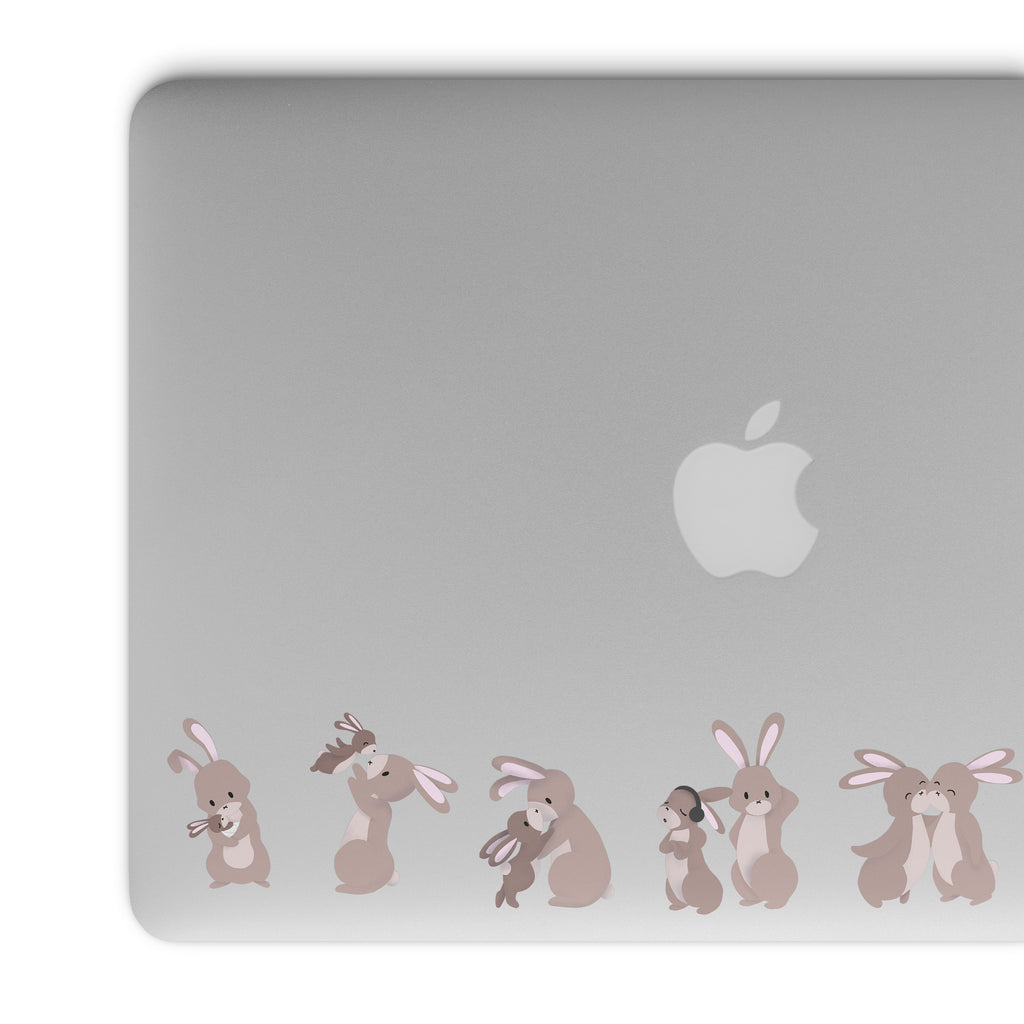 A Mother&#39;s Love Bunnies, Mother & Baby Sticker (#5 of 5), , Decorative Stickers