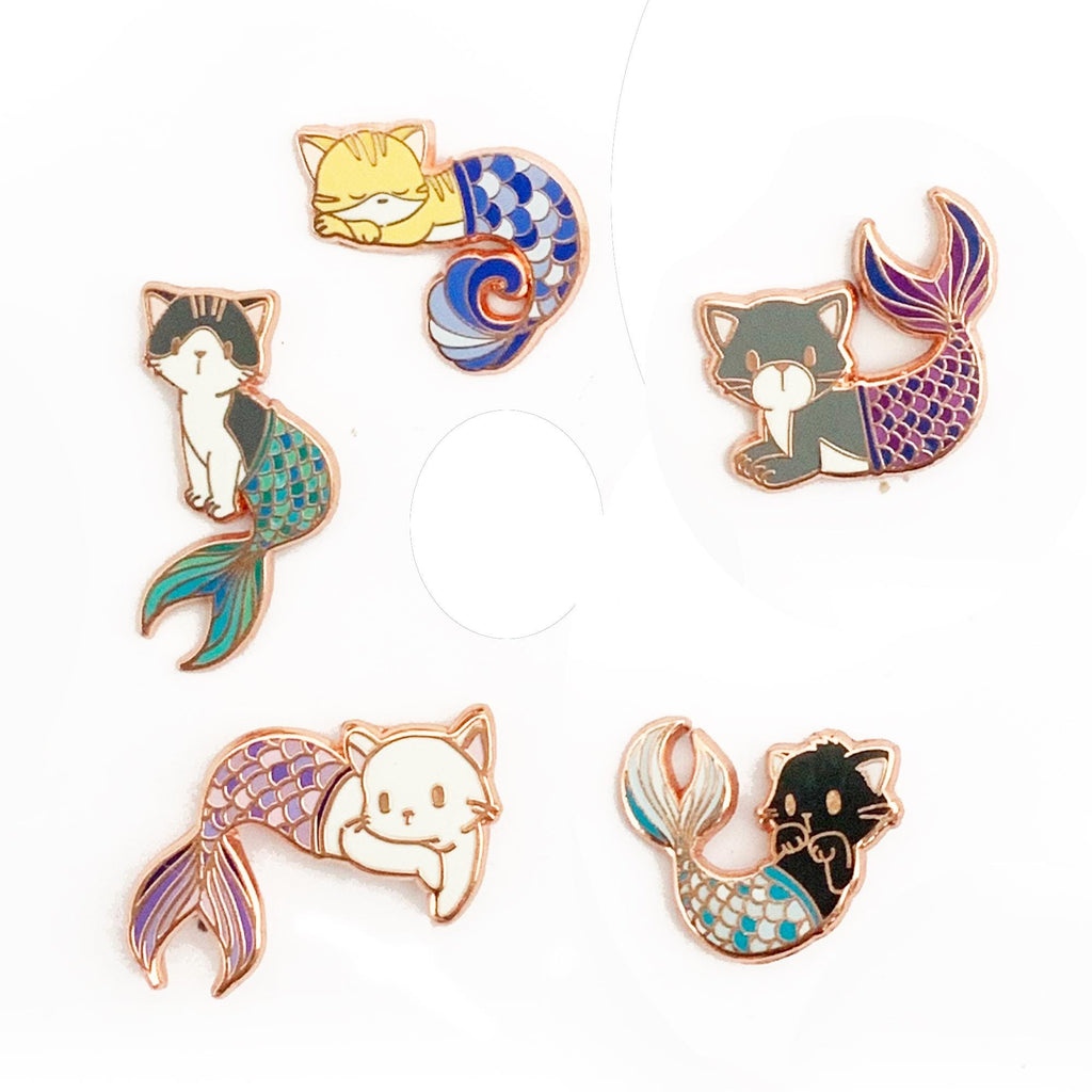 Purrmaid II Pin