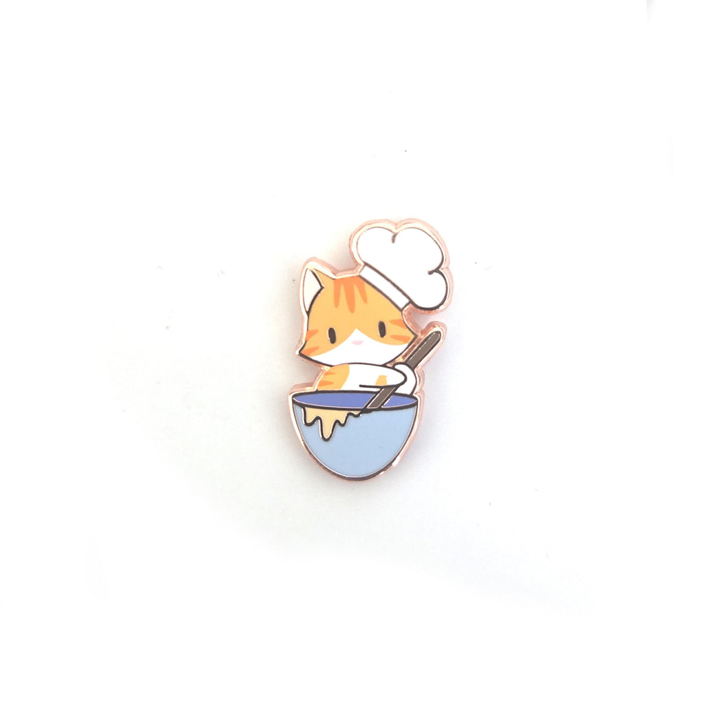 Cat in a Chef Hat Pin