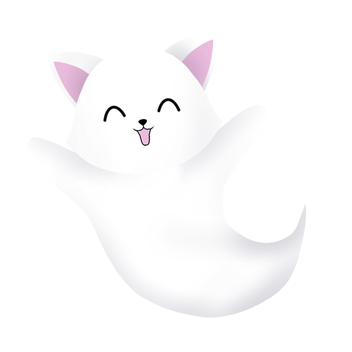 Giddy Ghost Kitty