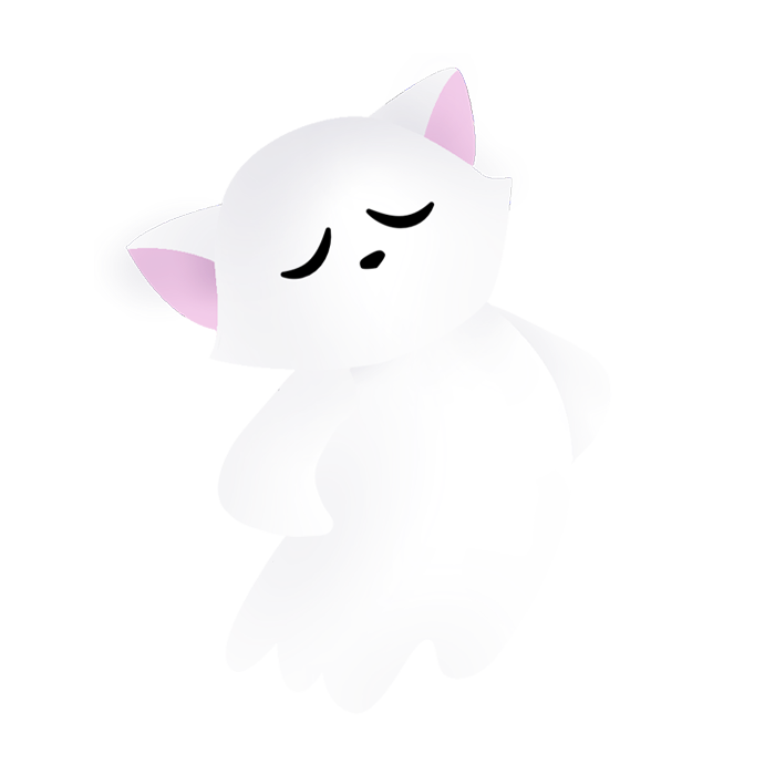 Huff Ghost Kitty