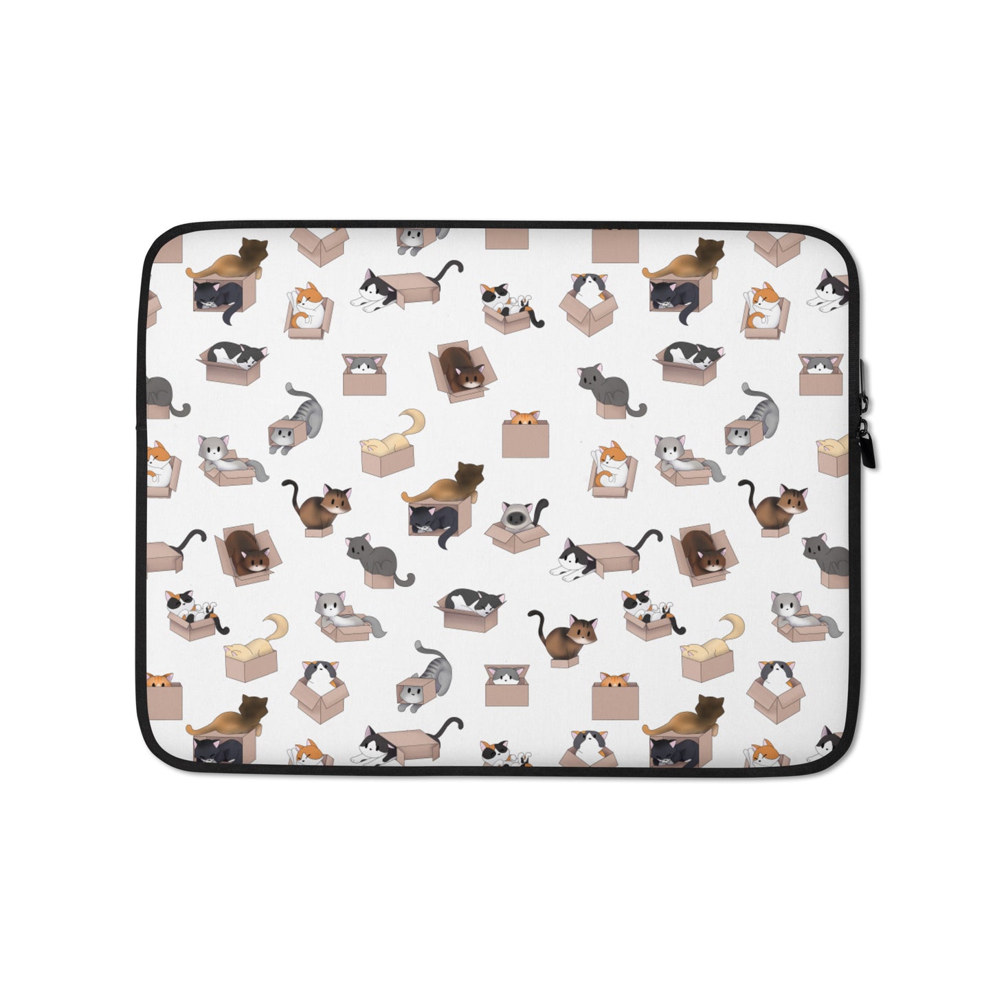 Kitty in a Box Laptop Sleeve