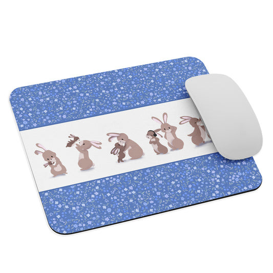 A Mother's Love Bunnies Mouse Pad
