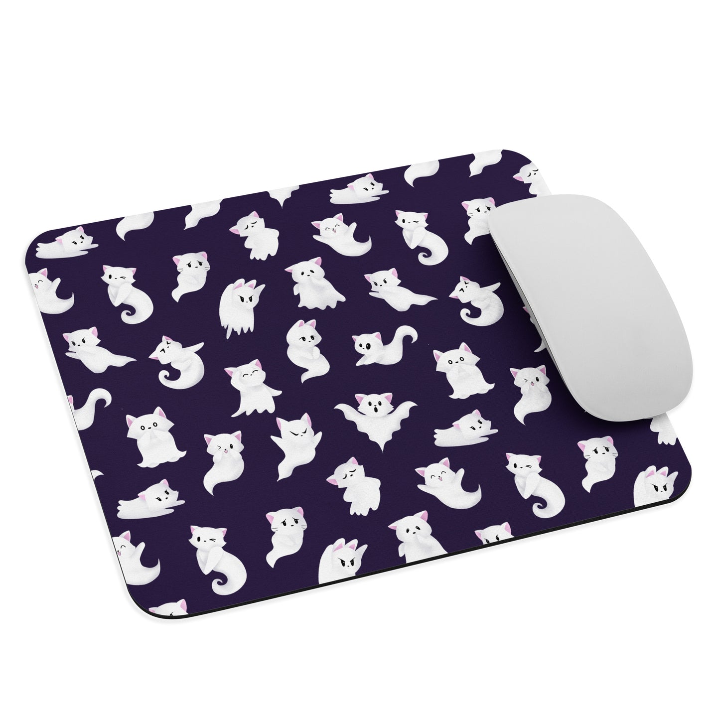 Ghost Kitties Mouse Pad