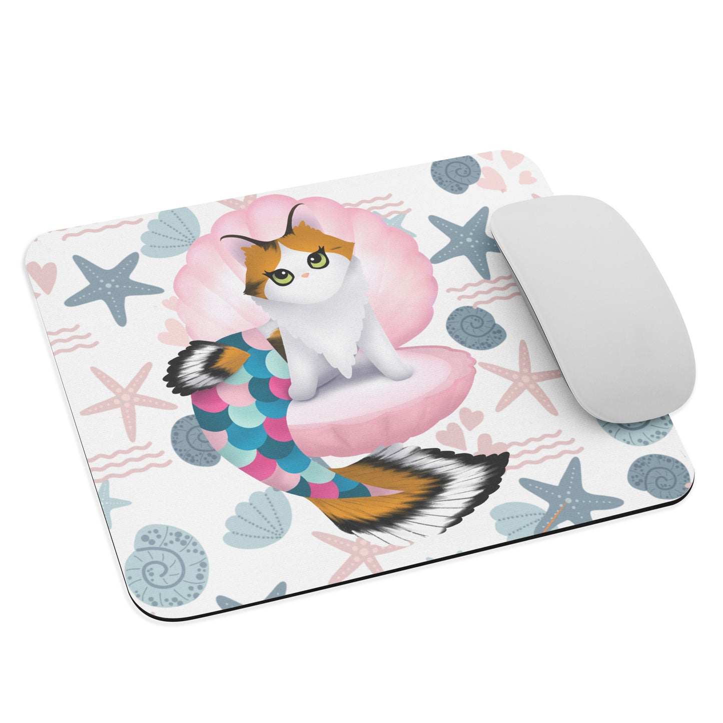 Purrmaid Paisley Mouse Pad