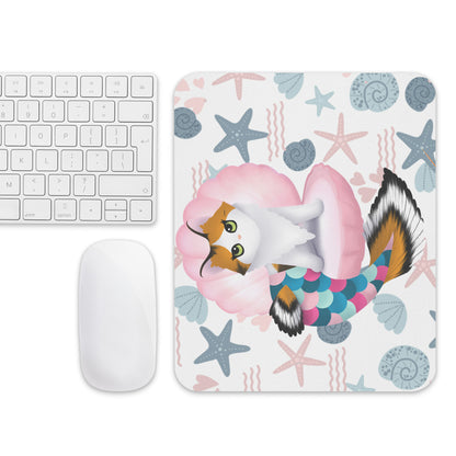 Purrmaid Paisley Mouse Pad