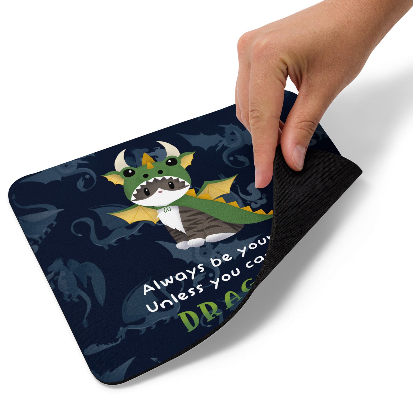 Jack the Dragon Kitty Mouse Pad