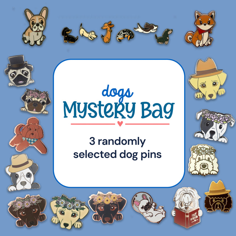 Doggy Mystery Bag - 3 Pins