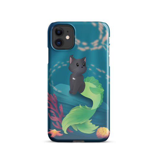 Purrman Oats iPhone Snap Case