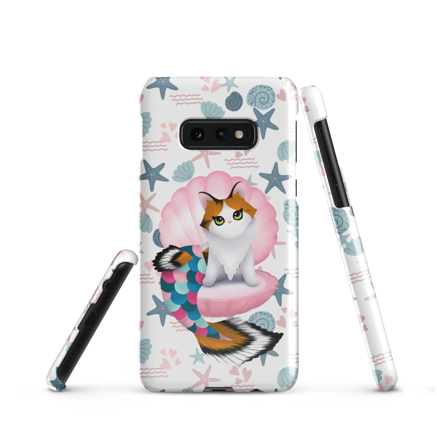 Purrmaid Paisley Samsung Phone Snap Case