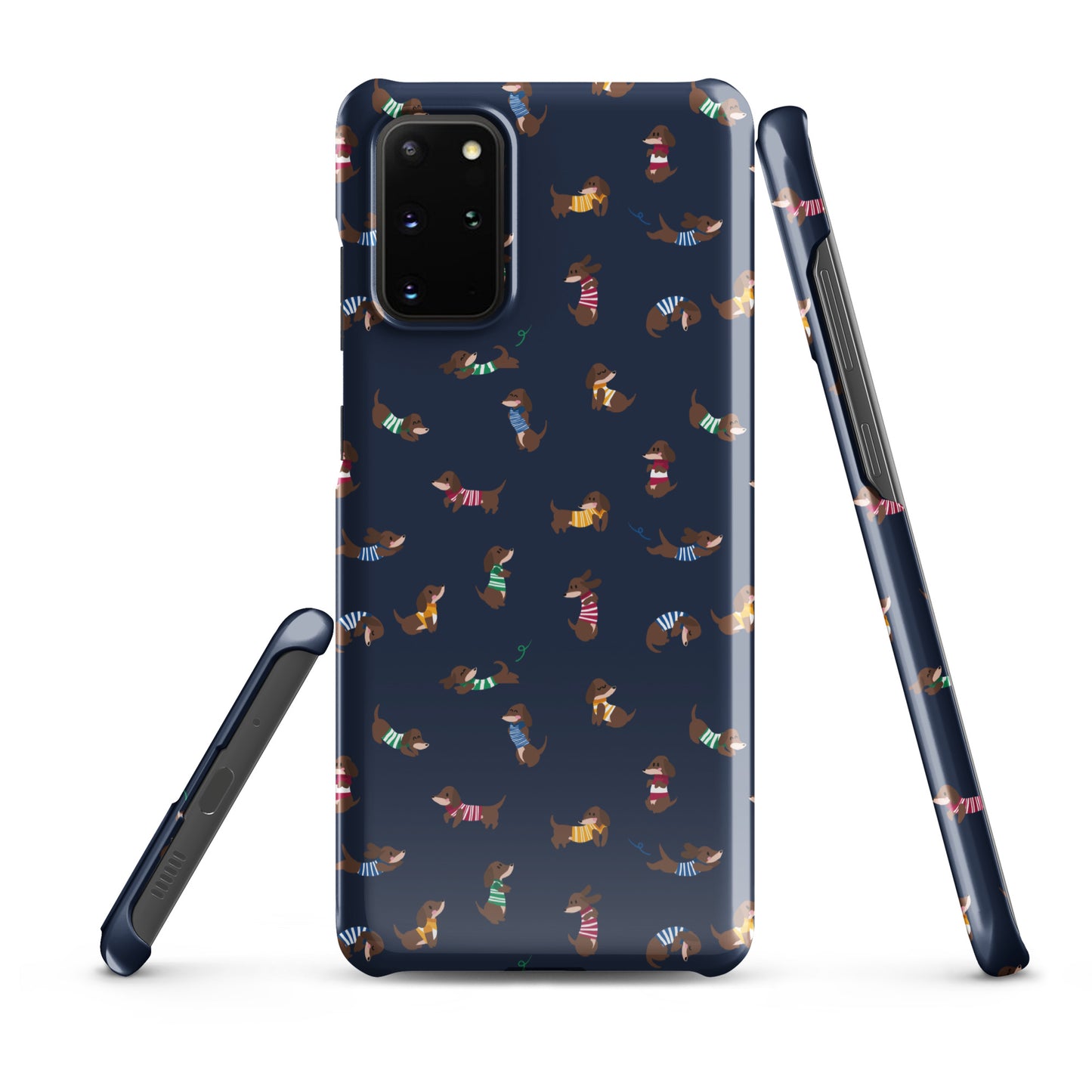 Dachshund in Stripes Samsung Phone Snap Case