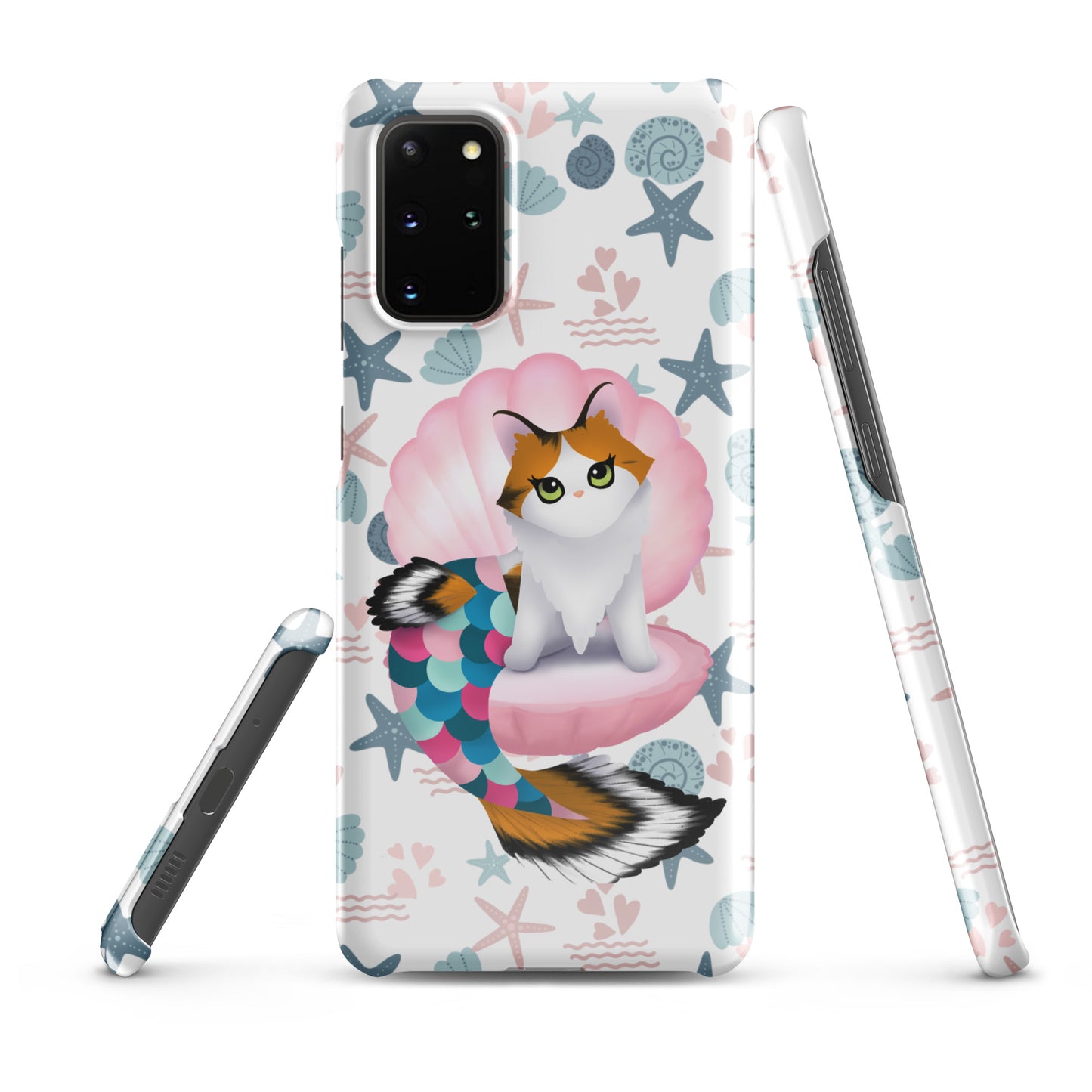 Purrmaid Paisley Samsung Phone Snap Case