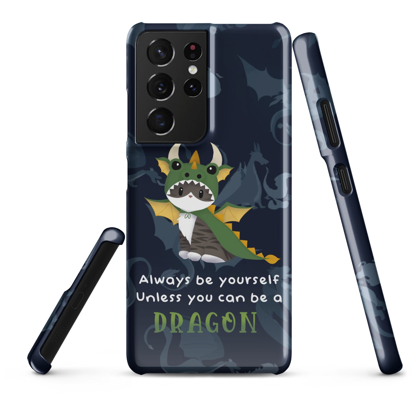 Jack the Dragon Kitty Samsung Phone Snap Case