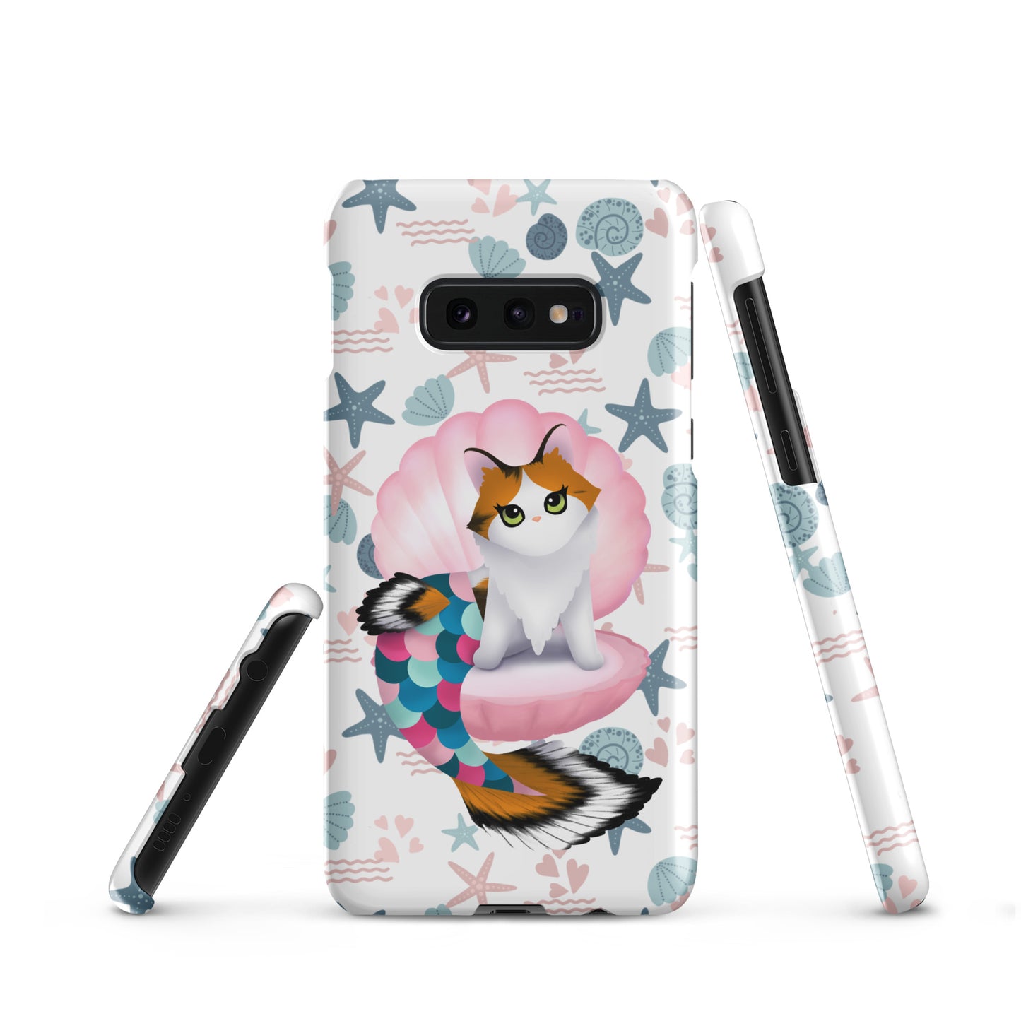 Purrmaid Paisley Samsung Phone Snap Case