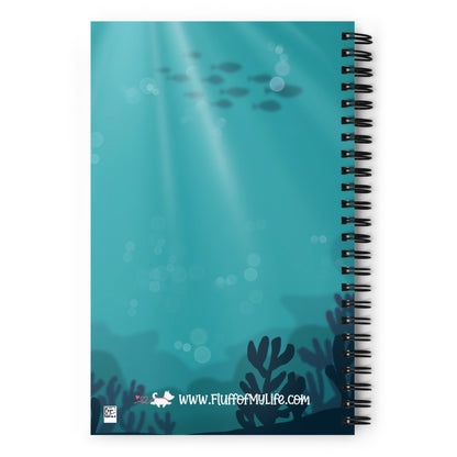 Purrmaid Scooty Notebook