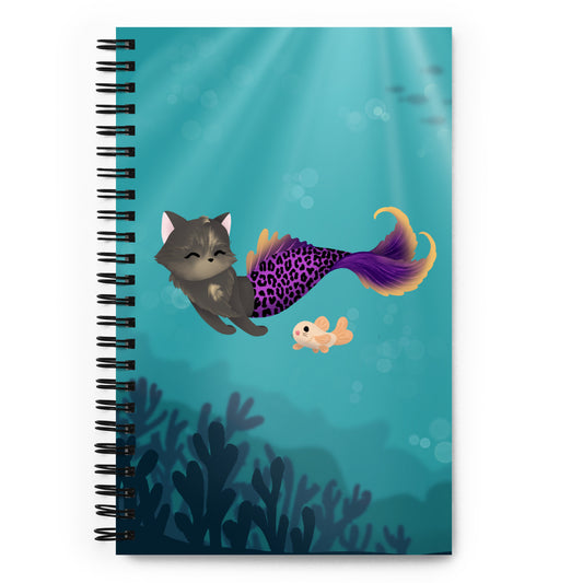 Purrmaid Scooty Notebook